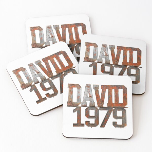 Item preview, David 1979 – Rusty Vintage Edition designed and sold by AlexLineArt.