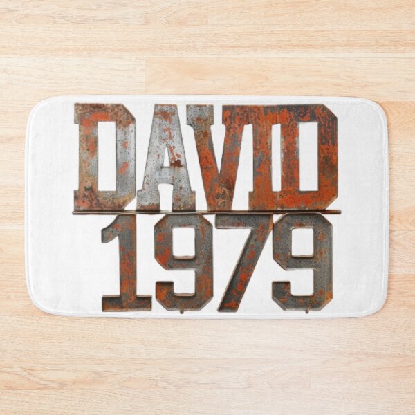 Item preview, David 1979 – Rusty Vintage Edition designed and sold by AlexLineArt.