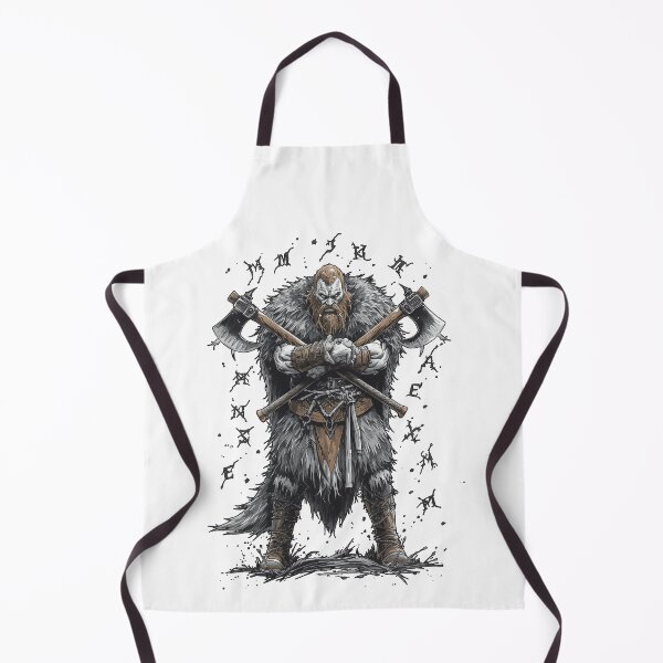 Item preview, Berserker Viking Warrior Art — Norse Battle Rage Illustration designed and sold by Mythic Tide.