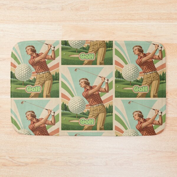 Item preview, Retro Swing King: Vintage Golf Vibes in Full Color designed and sold by ForeverPrintsOK.