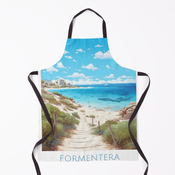 Artikelvorschau, Formentera Spanien Balearen Küste Poster entworfen und verkauft von LaFabricaArt.