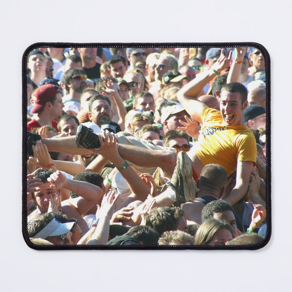 Item preview, Concert Fan Body Surfing - Photograph designed and sold by ConcertImages.