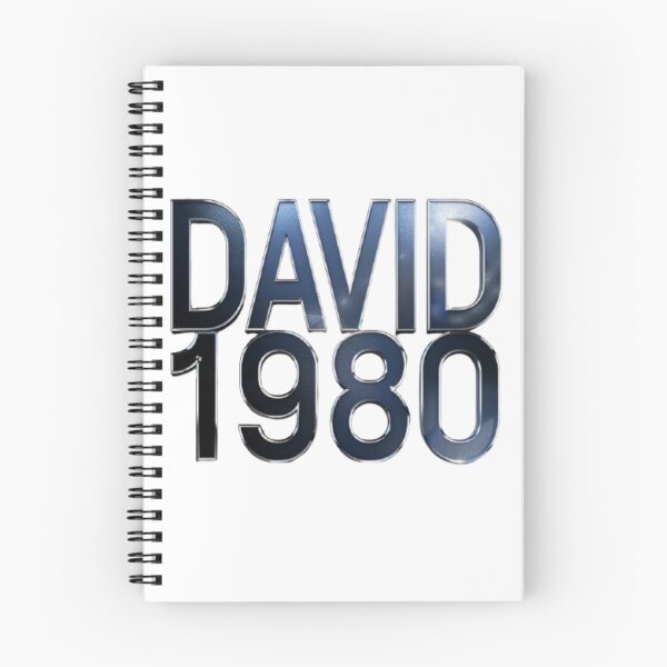 Item preview, David 1980 – Metallic Chrome Edition designed and sold by AlexLineArt.