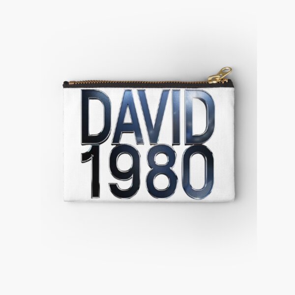 Item preview, David 1980 – Metallic Chrome Edition designed and sold by AlexLineArt.