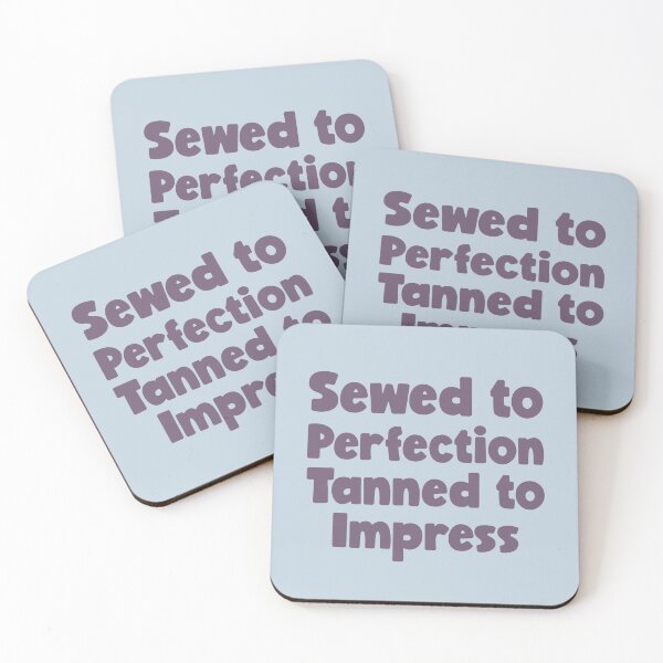 Item preview, Sewed to Perfection, Tanned to Impress - leather sewing designed and sold by TaurusC95.