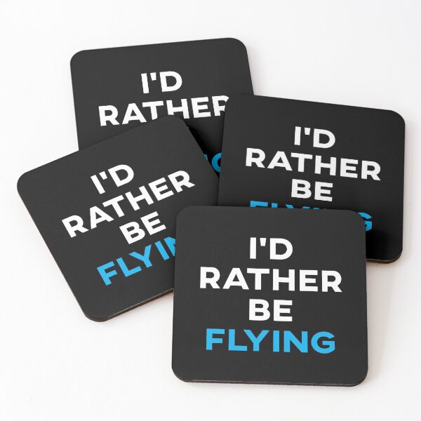 Item preview, I'd Rather Be Flying designed and sold by teesaurus.