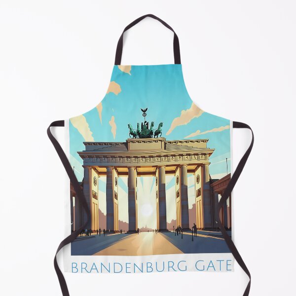 Item preview, Berlin Germany TV Tower Vintage City Poster designed and sold by LaFabricaArt.