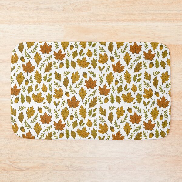 Item preview, Autumn Leaves Pattern – Thanksgiving Fall Foliage Seamless Design designed and sold by SilknMarble.