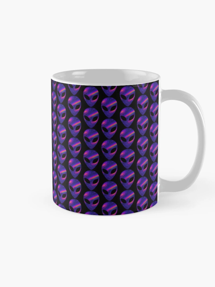 Thumbnail 3 of 6, Coffee Mug, Alien <3 designed and sold by Pixel_Riot.