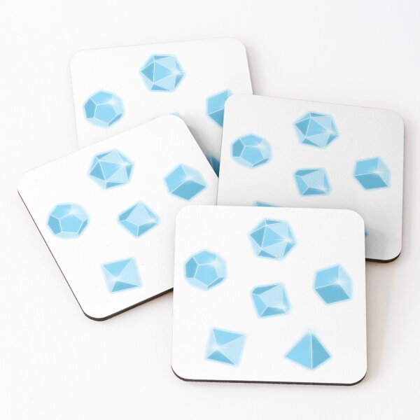 Item preview, Gem Dice - Blue designed and sold by SoybeanTomato.