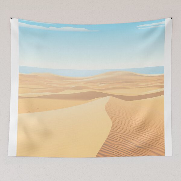 Item preview, Maspalomas Dunes Las Palmas Spain Desert Poster designed and sold by LaFabricaArt.