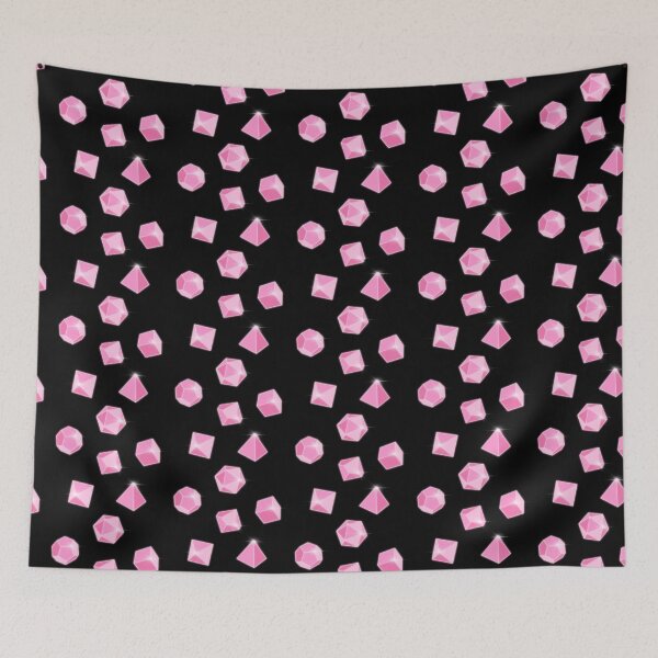 Item preview, Gem Dice - Pink designed and sold by SoybeanTomato.