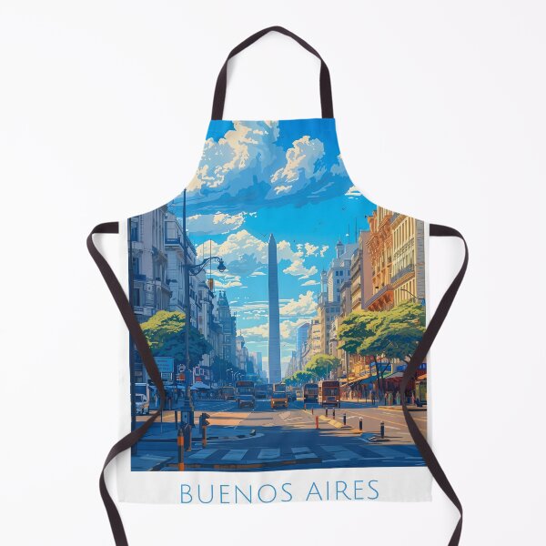 Item preview, Buenos Aires Argentina Obelisco City Travel Poster designed and sold by LaFabricaArt.
