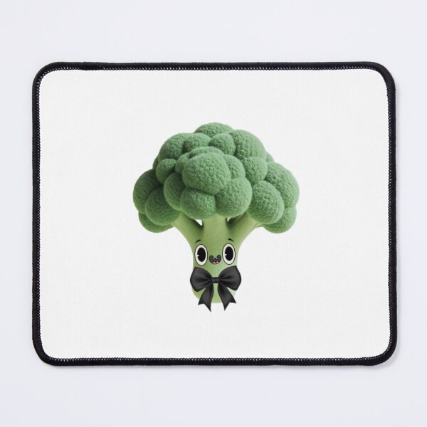 Item preview, Cute Cartoon Cauliflower with Black Bow Illustration designed and sold by nada-art.