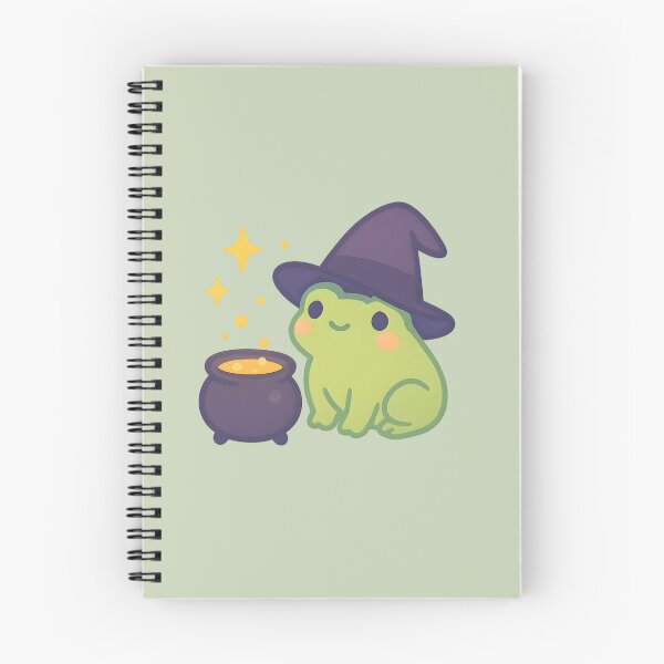 Item preview, Witchy Frog with Magic Cauldron designed and sold by LuKreate.