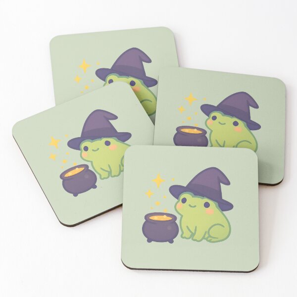 Item preview, Witchy Frog with Magic Cauldron designed and sold by LuKreate.