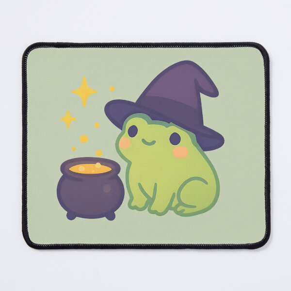 Item preview, Witchy Frog with Magic Cauldron designed and sold by LuKreate.