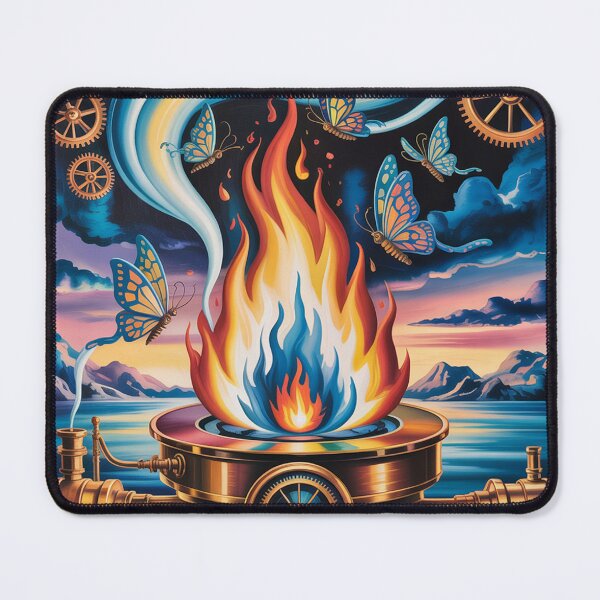 Item preview, A surreal steampunk-style painting. designed and sold by Lilashakti ⭐️ ⭐️ ⭐️ ⭐️ ⭐️.