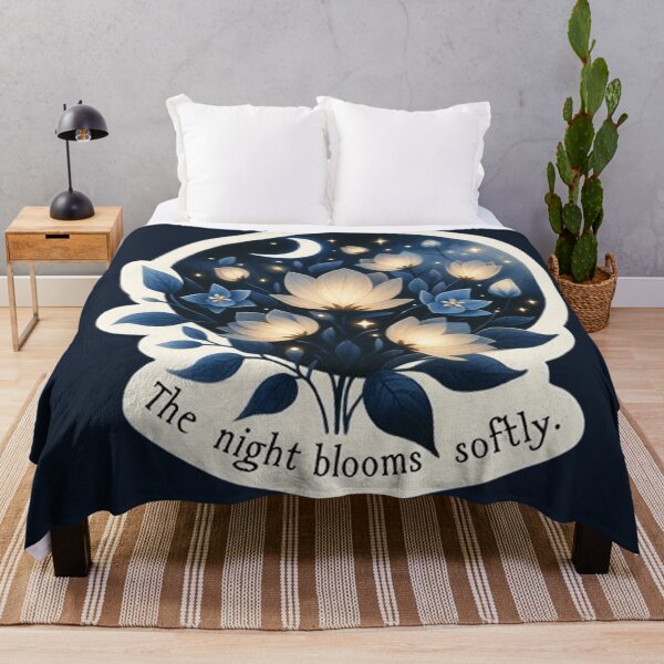 Item preview, The Night Blooms Softly designed and sold by MiLaKK.