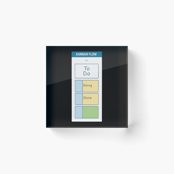 Item preview, Minimalist Kanban Flow | Productivity & Task Management Design designed and sold by VividOrganica.