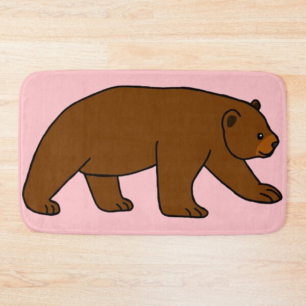 Item preview, Brown bear designed and sold by Leapingdoe.