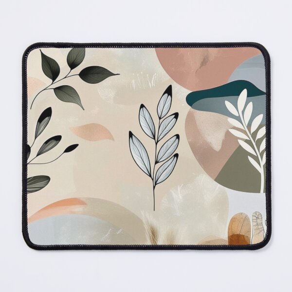 Item preview, Earthy Botanical & Abstract Art Print Set – Minimalist Nature Wall Decor designed and sold by Customprinthub1.