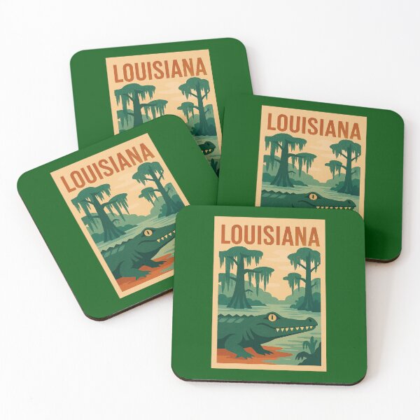 Item preview, Louisiana  designed and sold by Broken Antler Designs .