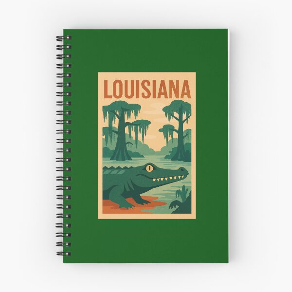 Item preview, Louisiana  designed and sold by Broken Antler Designs .