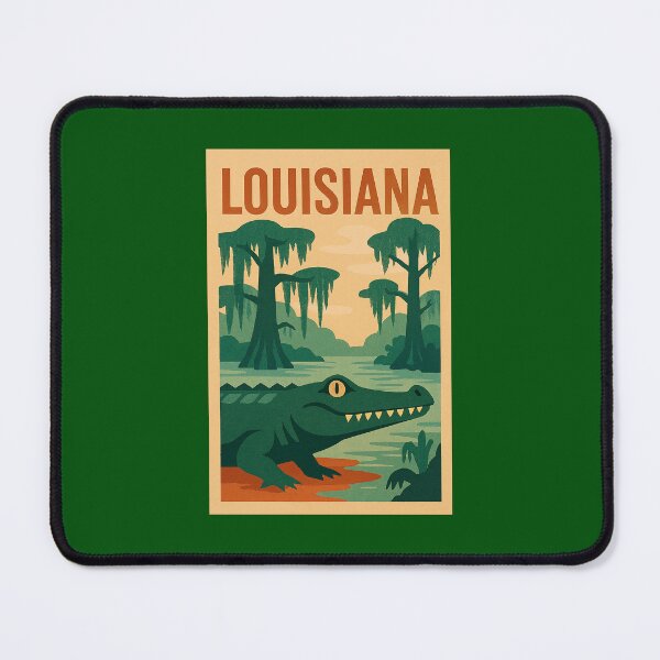 Item preview, Louisiana designed and sold by Broken Antler Designs .