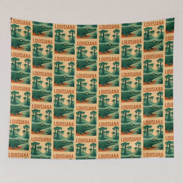 Item preview, Louisiana  designed and sold by Broken Antler Designs .