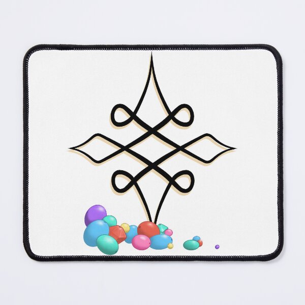 Item preview, Crest of Lamine with Gemstone Beads designed and sold by SoybeanTomato.