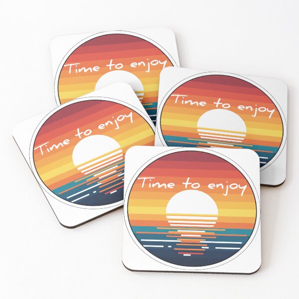 Item preview, Time to enjoy designed and sold by GiftiqueNook.