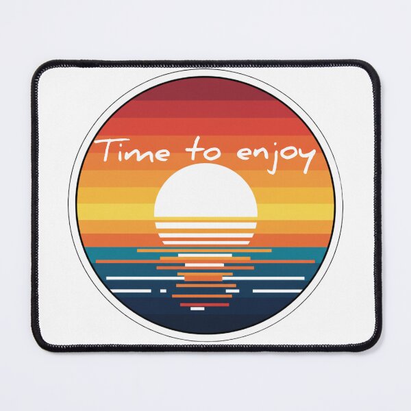 Item preview, Time to enjoy designed and sold by GiftiqueNook.