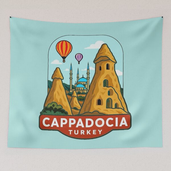 Item preview, Cappadocia, Turkey - Fairy Chimneys designed and sold by Myra365Art.