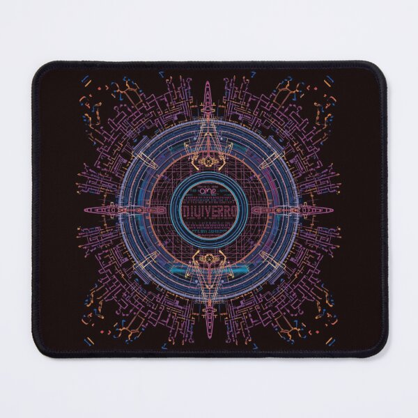 Item preview, Cyberpunk Circuitry Mandala - Future Tech Fusion designed and sold by ViviByPaula.