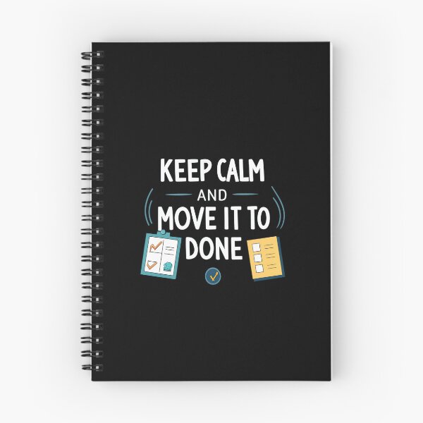 Item preview, Funny Kanban Quote | “Keep Calm and Move It to Done” Design designed and sold by VividOrganica.
