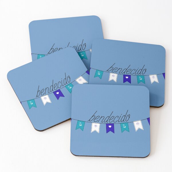Item preview, Bendecido – Blessed in Blue designed and sold by DesignsByMom.