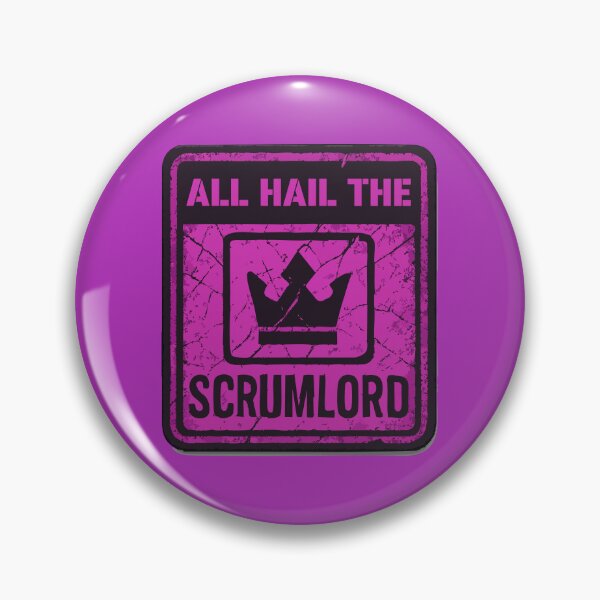 Artikelvorschau, All Hail the Scrumlord entworfen und verkauft von Valueminati.