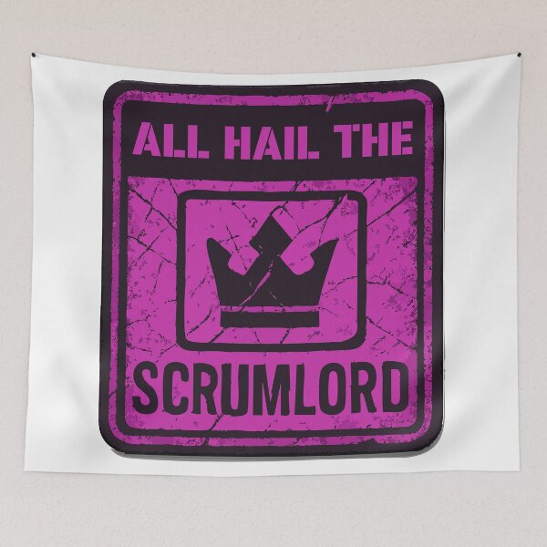 Item preview, All Hail the Scrumlord designed and sold by Valueminati.