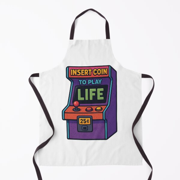 Item preview, Insert Coin to Play Life Retro Arcade Machine Design. designed and sold by The-T-In-Retro.