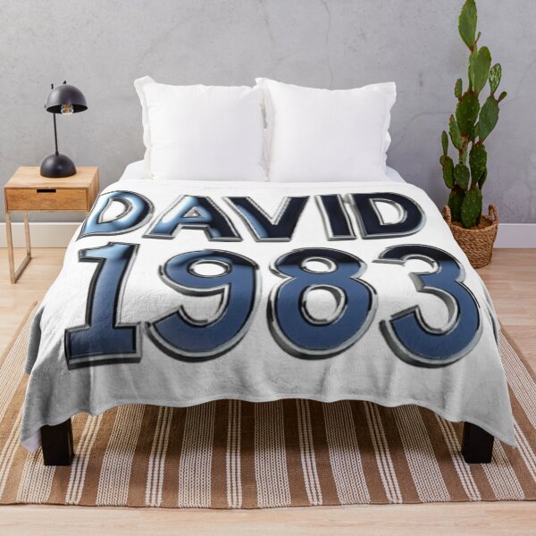 Item preview, David 1983 – Metallic Chrome Edition designed and sold by AlexLineArt.