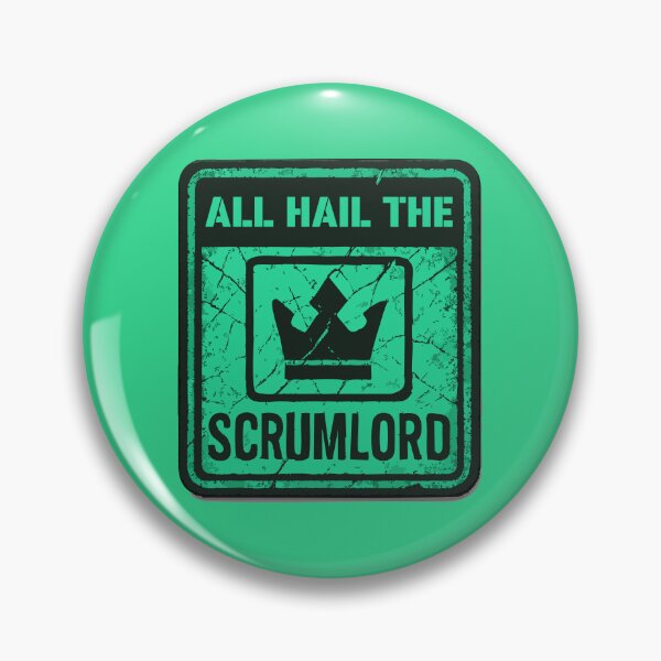 Artikelvorschau, All Hail the Scrumlord entworfen und verkauft von Valueminati.