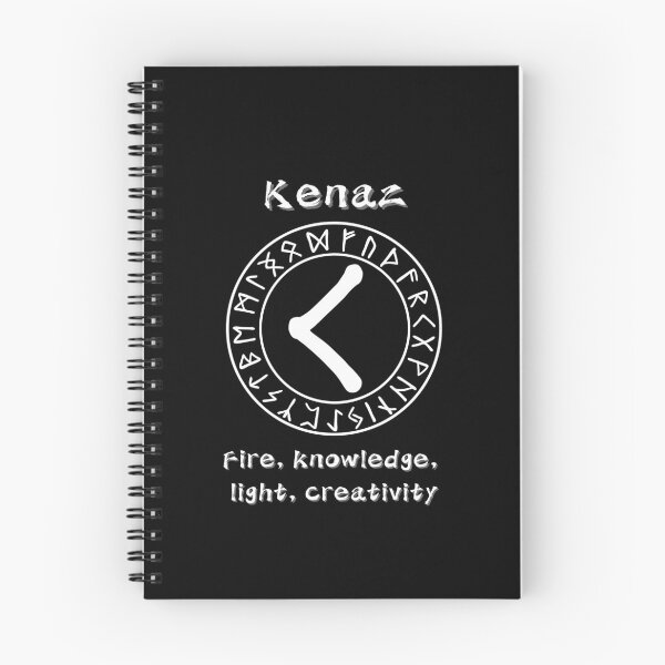 Item preview, Kenaz Rune – Light and Knowledge designed and sold by byPretroch.