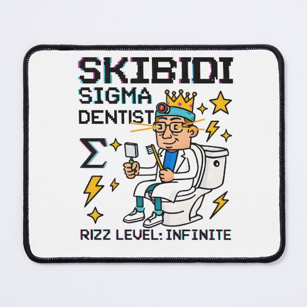 Item preview, Toilet Throne Dentist: Sigma Rizz Energy designed and sold by AnnDesignStudio.