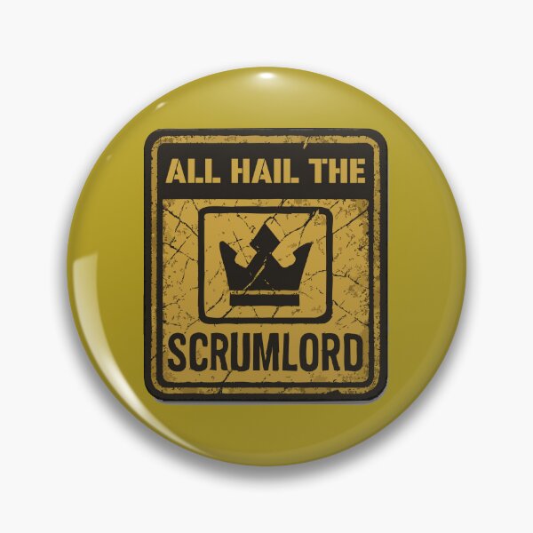 Artikelvorschau, All Hail the Scrumlord entworfen und verkauft von Valueminati.