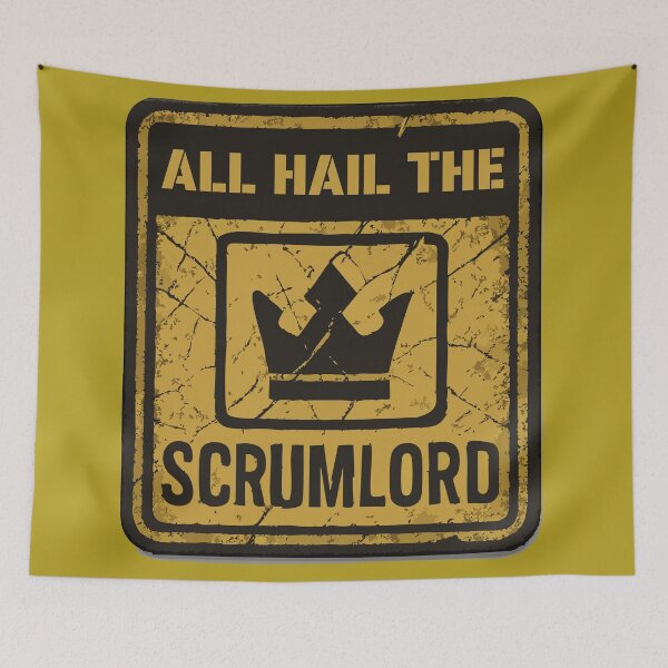 Item preview, All Hail the Scrumlord designed and sold by Valueminati.