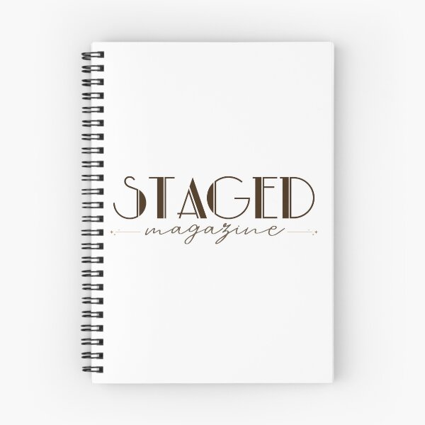 Item preview, Staged Magazine Logo Brown designed and sold by StagedMagazine.