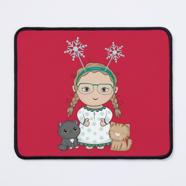 Item preview, Mom, Max and Gus Wait for Santa Paws designed and sold by Designs by Greylady.