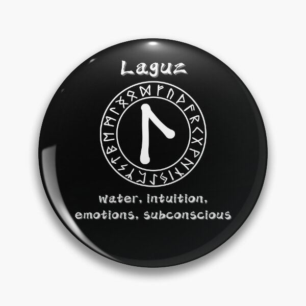 Item preview, Laguz Rune – Water and Intuition designed and sold by byPretroch.