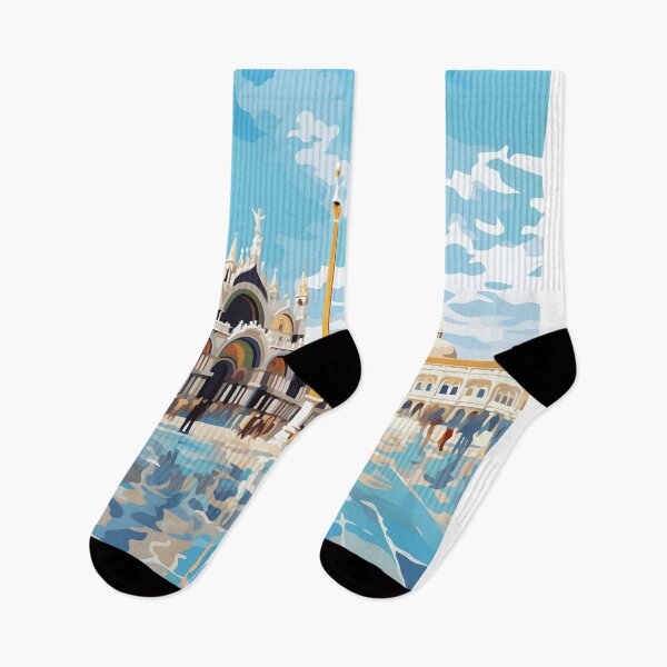 Item preview, St. Marks Square Venice Italy Historic Landmark Art designed and sold by LaFabricaArt.